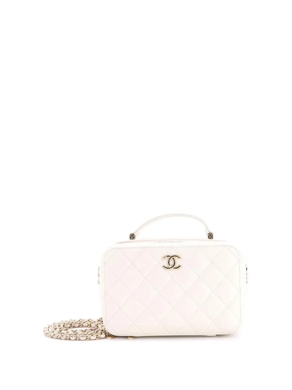 Chanel Cc Zip Around Top Handle Vanity #275625C34B